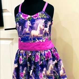 Custom girls “Honey” dress pattern.